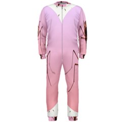 Mosquito Pink Insect Blood Onepiece Jumpsuit (men)  by Alisyart