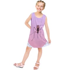 Mosquito Pink Insect Blood Kids  Tunic Dress