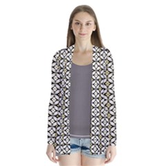 Flower Floral Chevrpn Wave Sunflower Rose Grey Yellow Cardigans