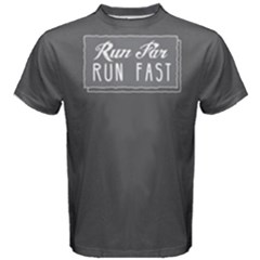 Run Far Run Fast - Men s Cotton Tee by FunnySaying