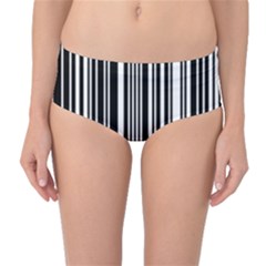 Code Data Digital Register Mid-waist Bikini Bottoms by Amaryn4rt