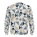 Geometric Triangle Modern Mosaic Men s Sweatshirt View2