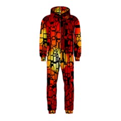 Board Conductors Circuits Hooded Jumpsuit (kids)