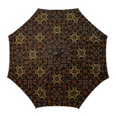 Tribal Geometric Print Golf Umbrellas