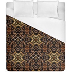 Tribal Geometric Print Duvet Cover (California King Size)