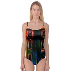 Architecture City Homes Window Camisole Leotard 