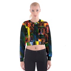 Architecture City Homes Window Women s Cropped Sweatshirt by Amaryn4rt