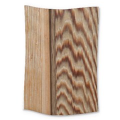 Wood Grain Texture Brown Large Tapestry