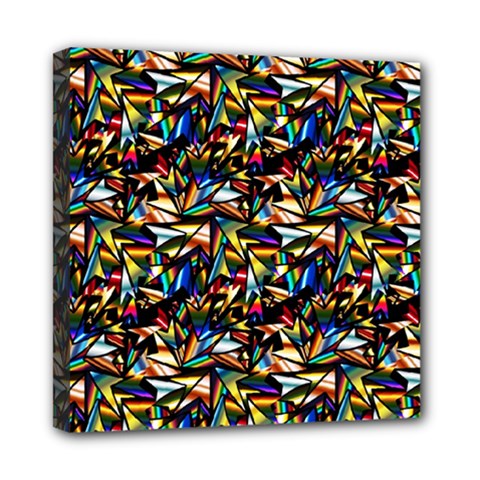 Abstract Pattern Design Artwork Mini Canvas 8  X 8 