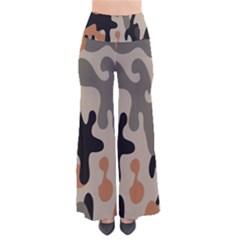 Camouflage Army Disguise Grey Orange Black Pants