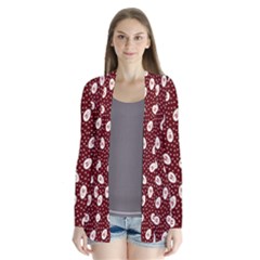 Animals Rabbit Kids Red Circle Cardigans