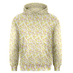 Branch Spring Texture Leaf Fruit Yellow Men s Pullover Hoodie