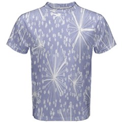 Floral Gray Springtime Flower Men s Cotton Tee