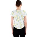 Flower Arrangements Season Sunflower Crew Neck Crop Top View2