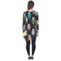 Sheep Cartoon Colorful Long Sleeve Tunic  View2