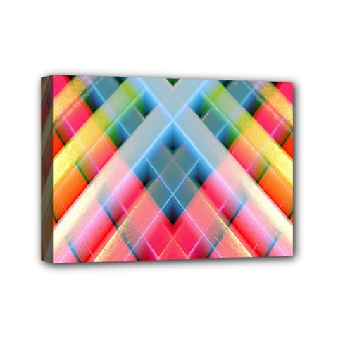 Graphics Colorful Colors Wallpaper Graphic Design Mini Canvas 7  x 5 