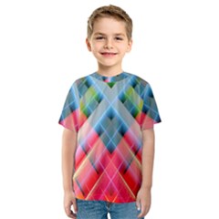 Graphics Colorful Colors Wallpaper Graphic Design Kids  Sport Mesh Tee