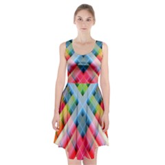 Graphics Colorful Colors Wallpaper Graphic Design Racerback Midi Dress