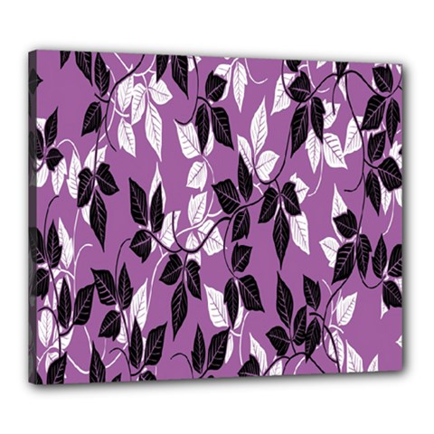 Floral Pattern Background Canvas 24  X 20  by Amaryn4rt