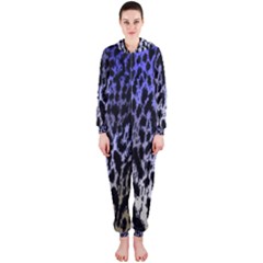 Fabric Animal Motifs Hooded Jumpsuit (ladies) 