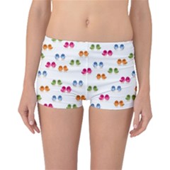 Pattern Birds Cute Design Nature Boyleg Bikini Bottoms by Amaryn4rt