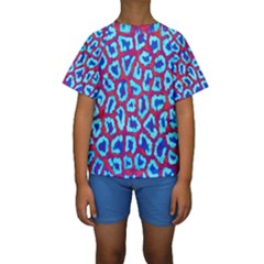 Animal Tissue Kids  Short Sleeve Swimwear by Amaryn4rt