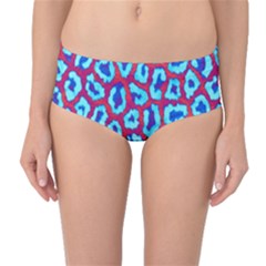 Animal Tissue Mid-waist Bikini Bottoms