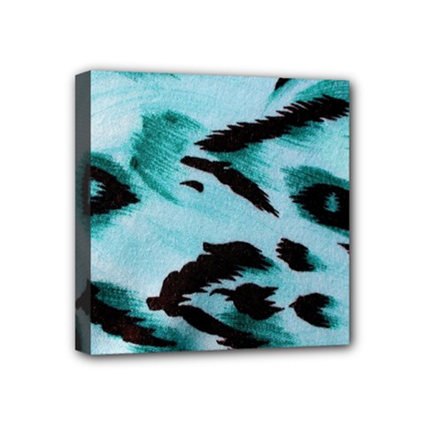 Animal Cruelty Pattern Mini Canvas 4  X 4  by Amaryn4rt