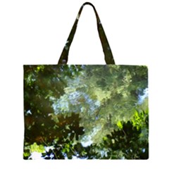 Ripples In Water  Zipper Large Tote Bag