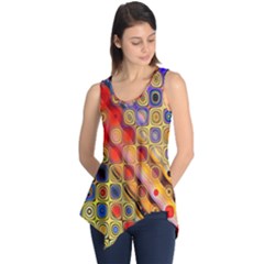 Background Texture Pattern Sleeveless Tunic