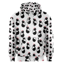 Cat Seamless Animal Pattern Men s Pullover Hoodie by Amaryn4rt