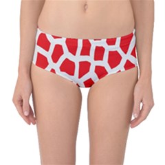 Animal Animalistic Pattern Mid-waist Bikini Bottoms by Amaryn4rt