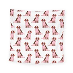 Dog Animal Pattern Square Tapestry (small) by Amaryn4rt