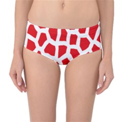 Animal Animalistic Pattern Mid-waist Bikini Bottoms by Amaryn4rt