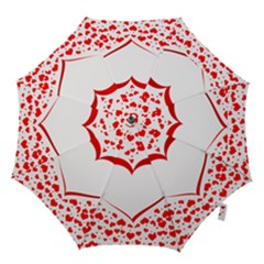 Love Red Hearth Hook Handle Umbrellas (Small)