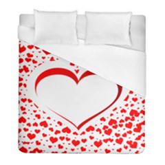Love Red Hearth Duvet Cover (Full/ Double Size)