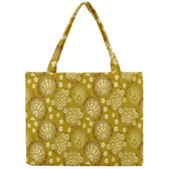 Flower Arrangements Season Gold Mini Tote Bag