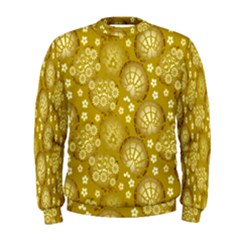 Flower Arrangements Season Gold Men s Sweatshirt