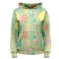 Flower Arrangements Season Pink Yellow Red Rose Sunflower Women s Pullover Hoodie