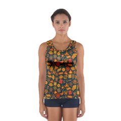 Pattern Background Ethnic Tribal Women s Sport Tank Top  by Amaryn4rt