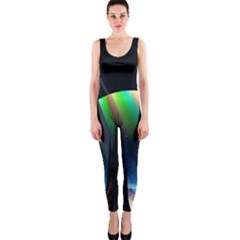 Planets In Space Stars Onepiece Catsuit