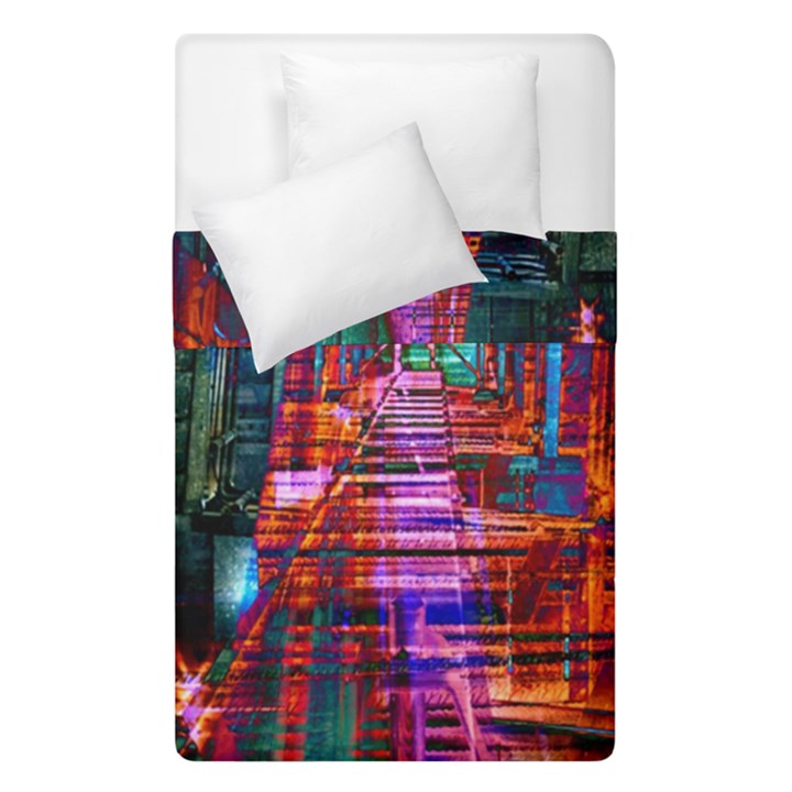 City Photography And Art Duvet Cover Double Side (Single Size)