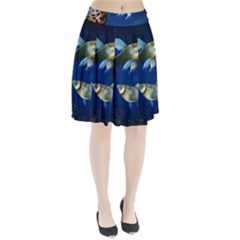 Marine Fishes Pleated Skirt by Amaryn4rt