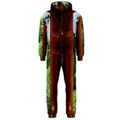 Beautiful World Entry Door Fantasy Hooded Jumpsuit (men) 