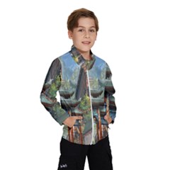 Japanese Art Painting Fantasy Wind Breaker (kids) by Amaryn4rt