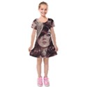 Beautiful Women Fantasy Art Kids  Short Sleeve Velvet Dress View1