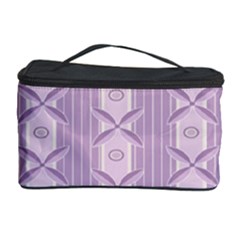 Flower Star Purple Cosmetic Storage Case