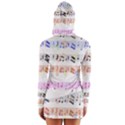 Notes Tone Music Rainbow Color Black Orange Pink Grey Women s Long Sleeve Hooded T-shirt View2
