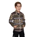 African Vector Patterns  Wind Breaker (Kids) View1