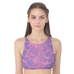 Pink And Purple Pool Tank Bikini Top by jcreative